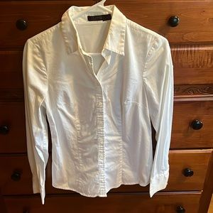 White button down shirt